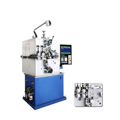 GH-CNC50 high cost performance 3 axis coiling spring machine high-end cnc spring coiling machine